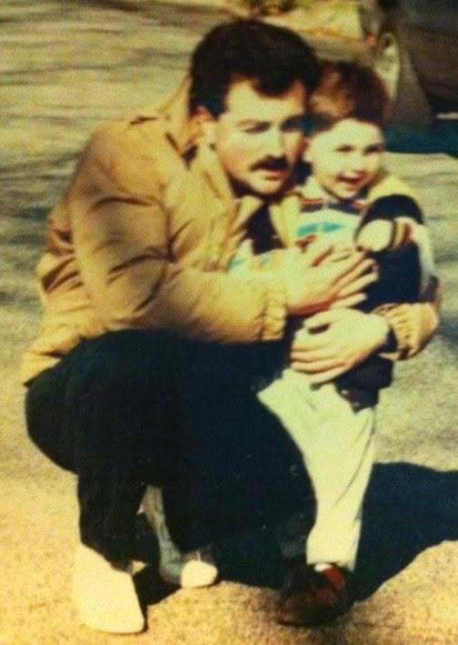 Raffi as a boy with his dad