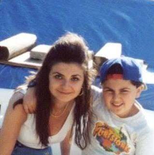Raffi as a boy with his mom